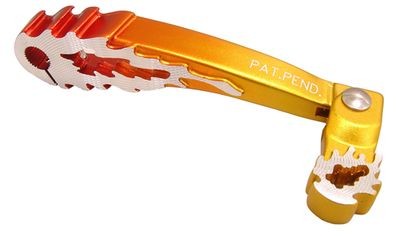 kickstartpedaal alle H.M.-V.M. model vlam oranje